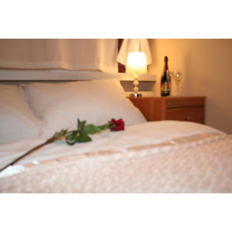 Apartament z baldachimem i pięknym widokiem Olsztyna