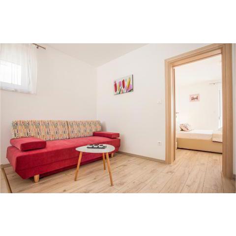 Beautiful apartment in Baska Voda with 1 Bedrooms