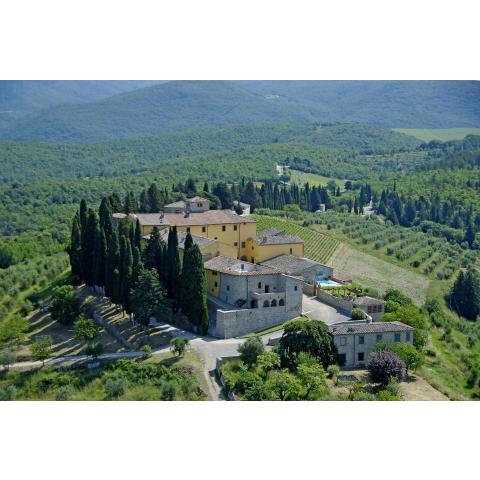 Elegant Villa wing of Castello di Cacchiano