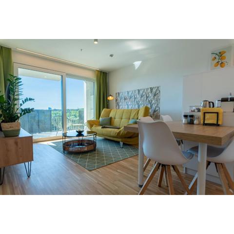 Grüne Oase an der Therme