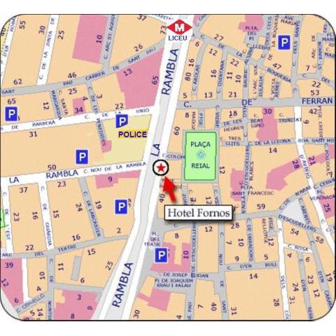 HOTEL FORNOS - Barcelona