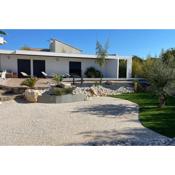 Spacious villa with terrace and garden