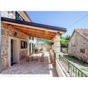 Stone house near river canyon with private swimming pool