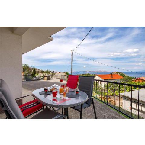 Stunning apartment in Sveti Juraj with WiFi and 2 Bedrooms