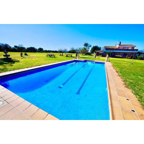 V&V LLORET-MASIA CAN LLEBRE, masia para 22 personas con gran piscina privada